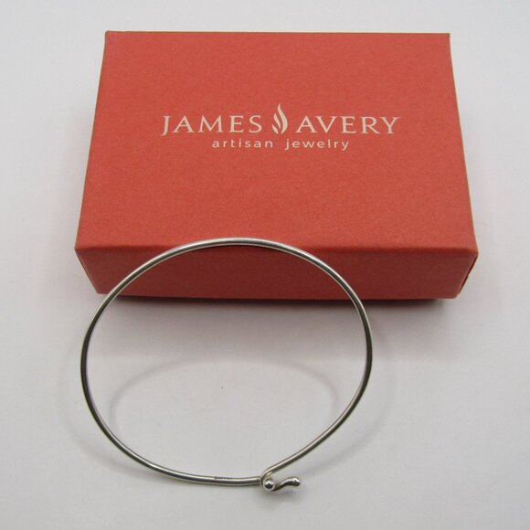 James Avery Silver Hook-On Bracelet - Picture 1 of 9
